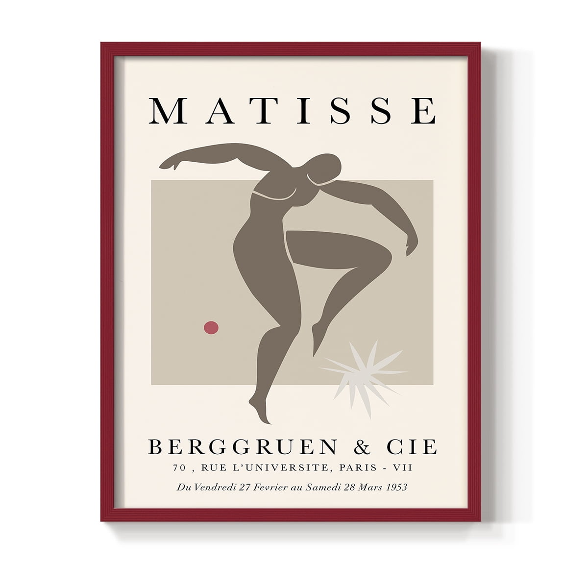 Matisse CCXXIX in Solid Wood 11 x 14 Framed Print