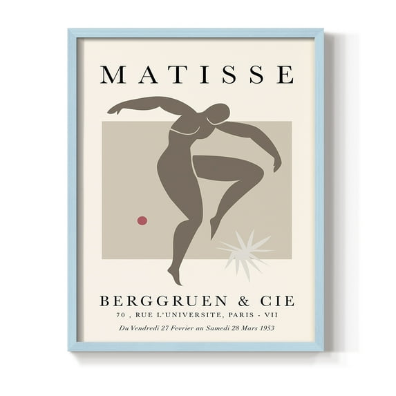 Matisse CCXXIX in Solid Wood 11 x 14 Framed Print