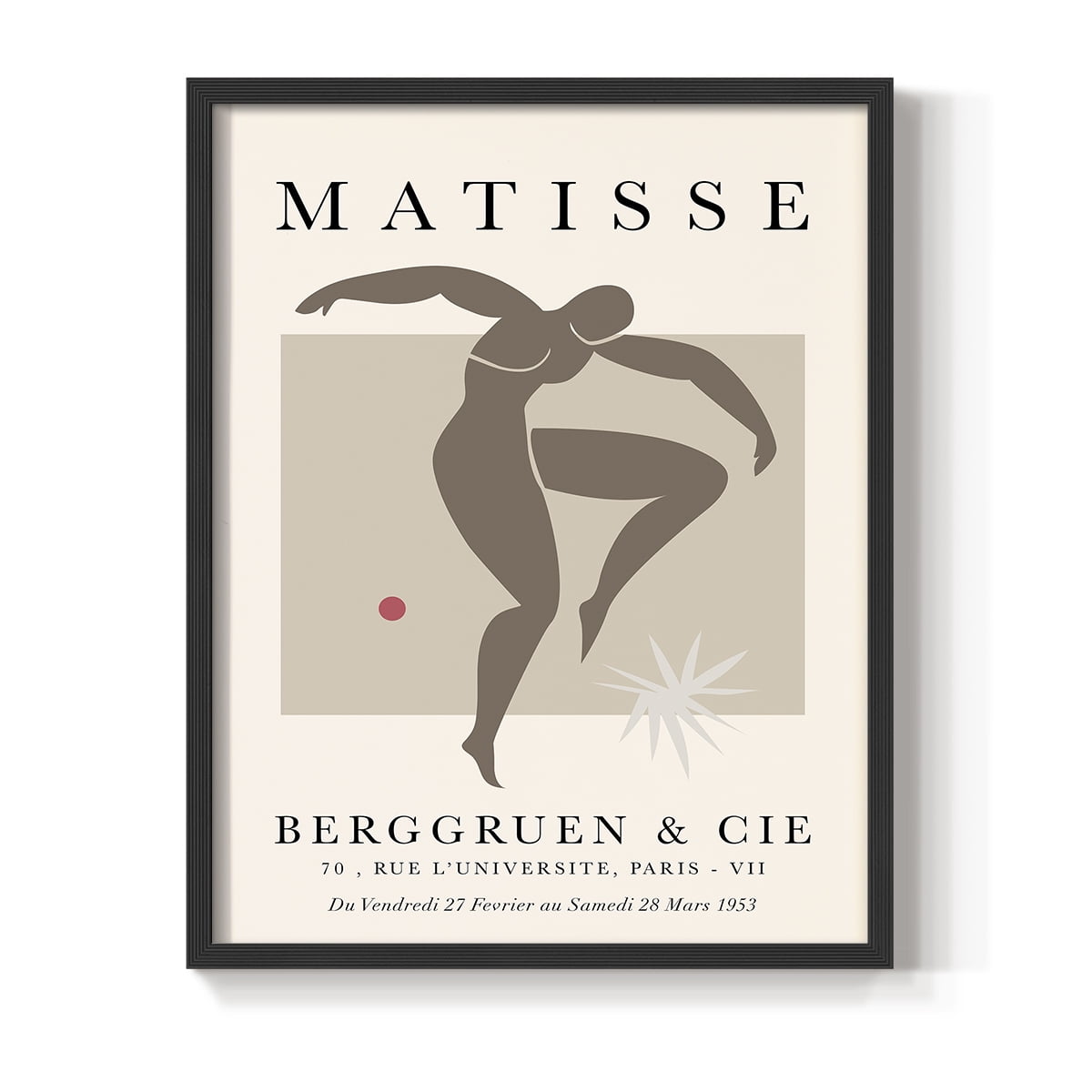 Matisse CCXXIX in Solid Wood 22 x 28 Framed Print