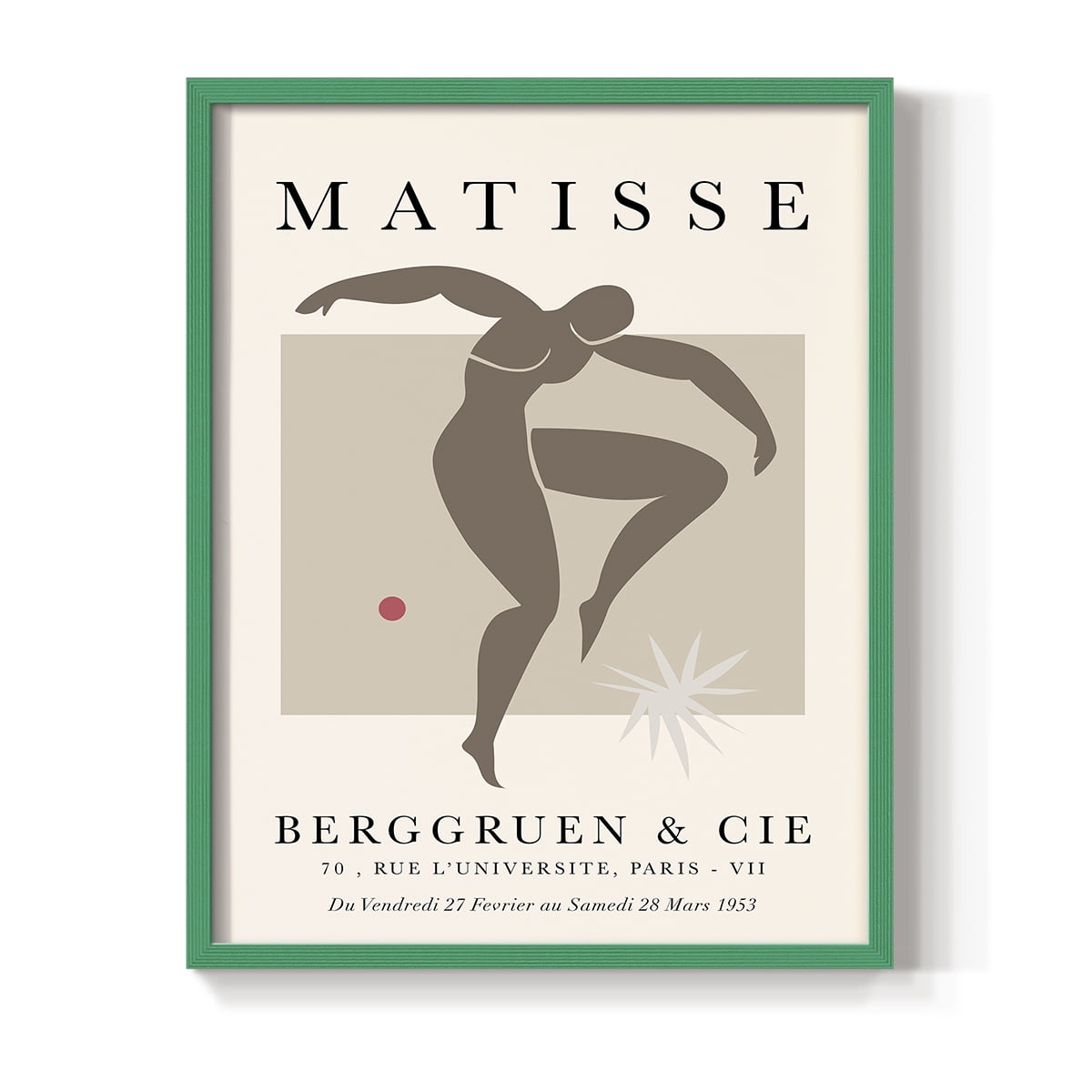 Matisse CCXXIX in Solid Wood 8 x 10 Framed Print