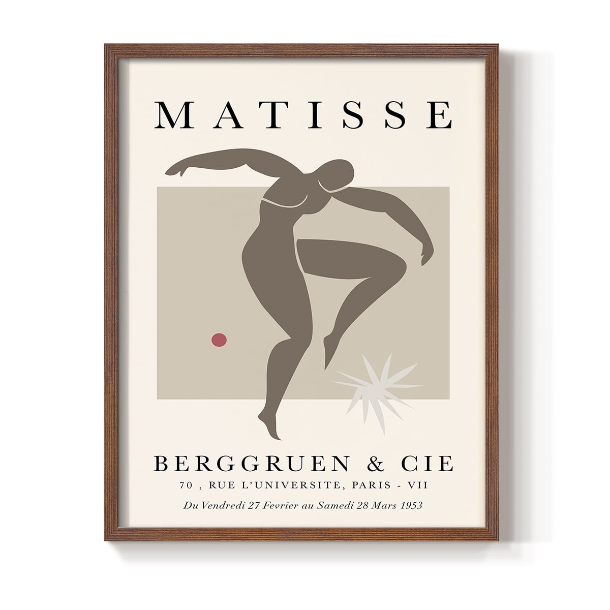 Matisse CCXXIX in Solid Wood 8 x 10 Framed Print