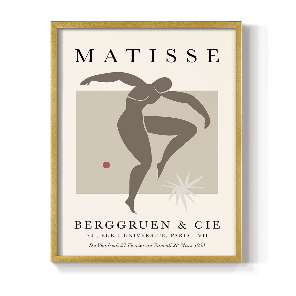 Matisse CCXXIX in Solid Wood 8 x 10 Framed Print