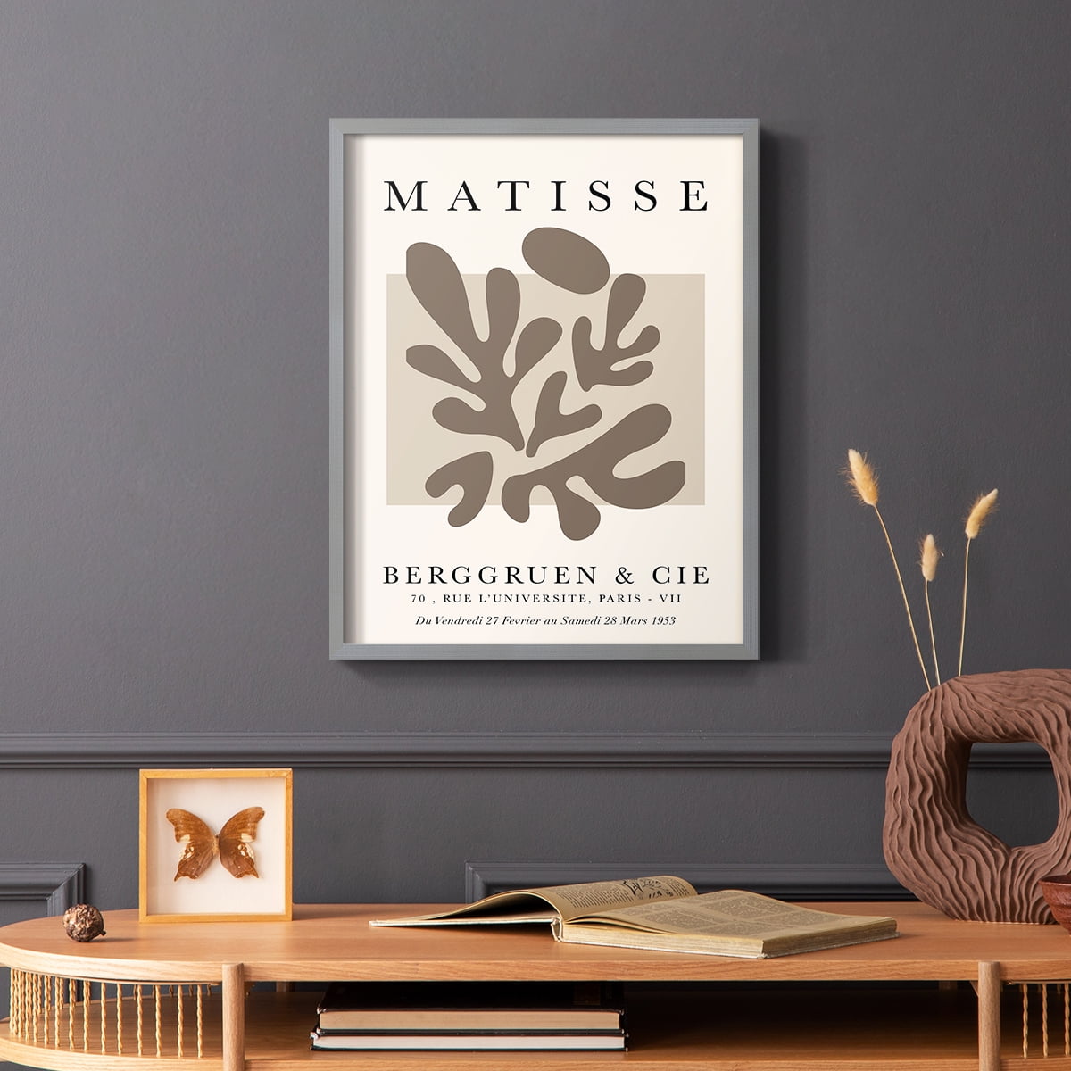 Matisse CCXXVIII in Solid Wood 16 x 20 Framed Print