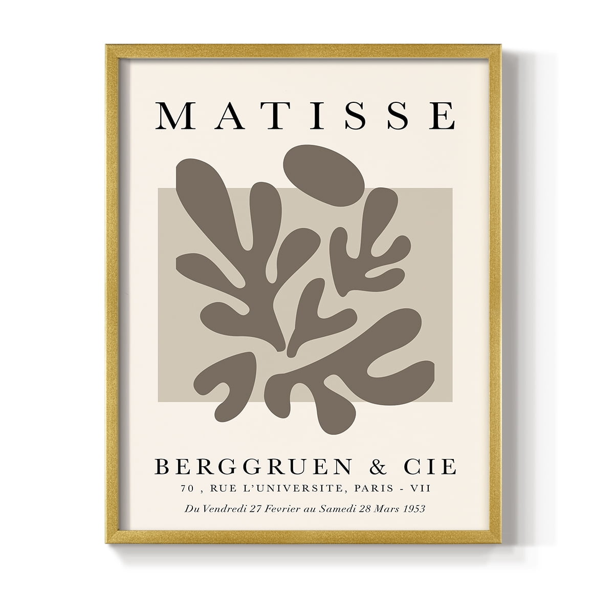 Matisse CCXXVIII in Solid Wood 16 x 20 Framed Print