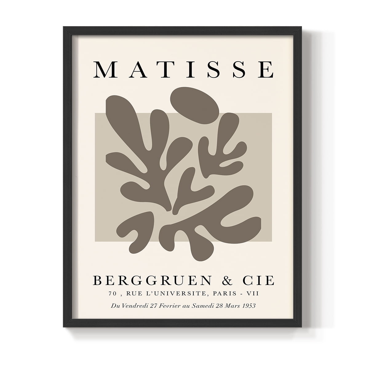 Matisse CCXXVIII in Solid Wood 16 x 20 Framed Print