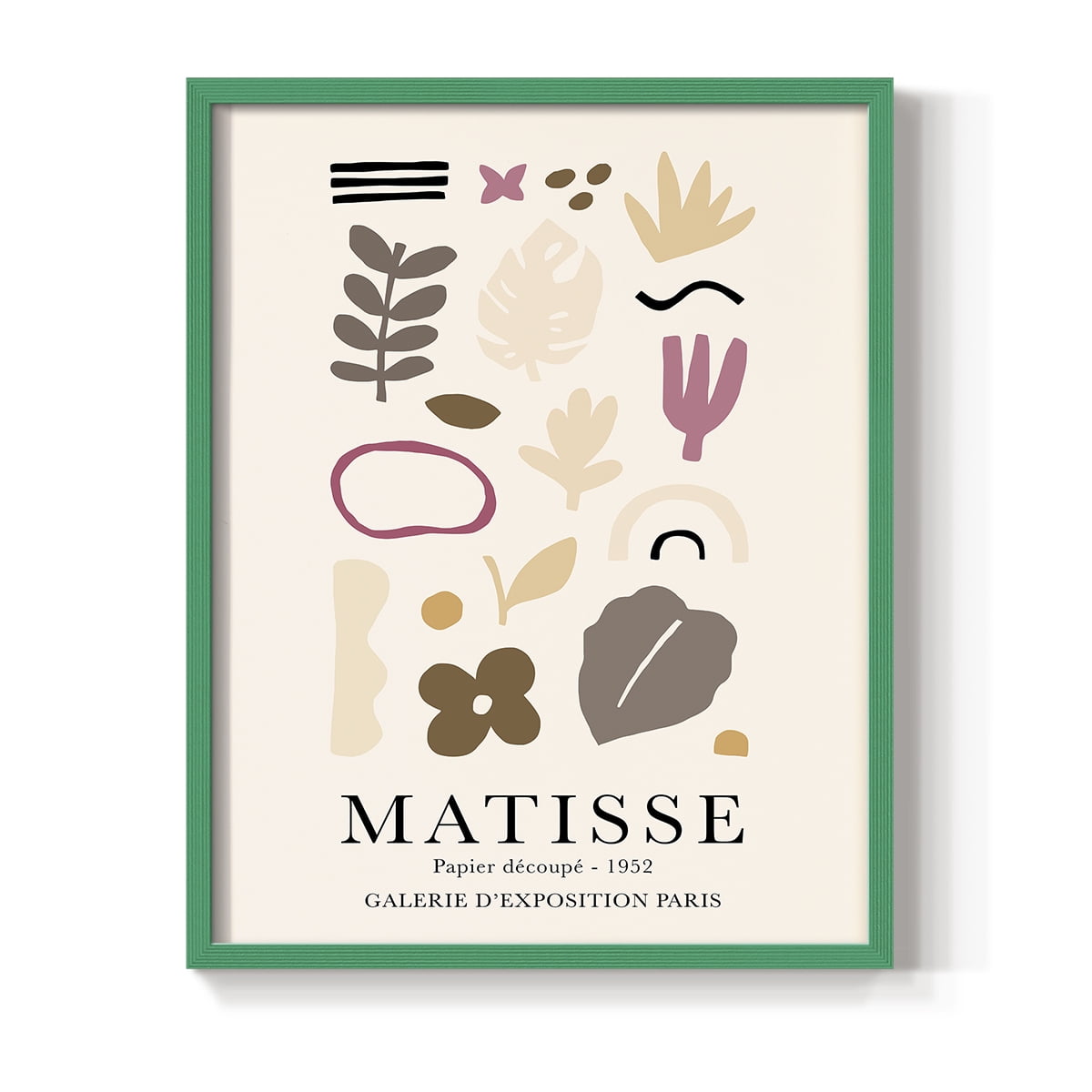 Matisse CCXXXIX in Solid Wood 11 x 14 Framed Print