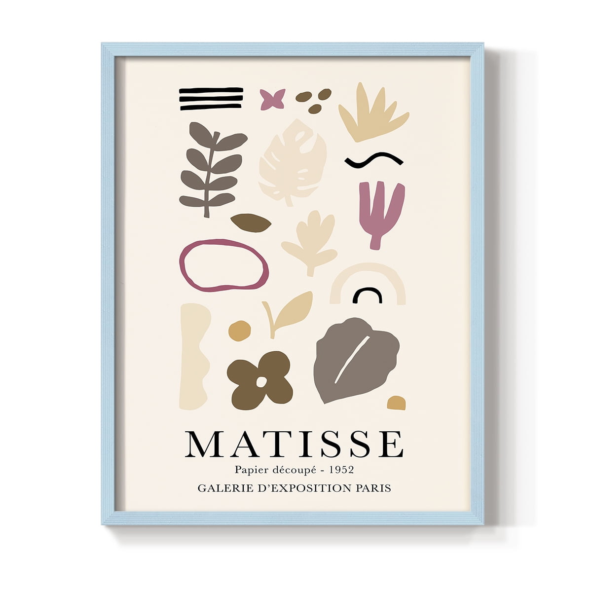 Matisse CCXXXIX in Solid Wood 8 x 10 Framed Print