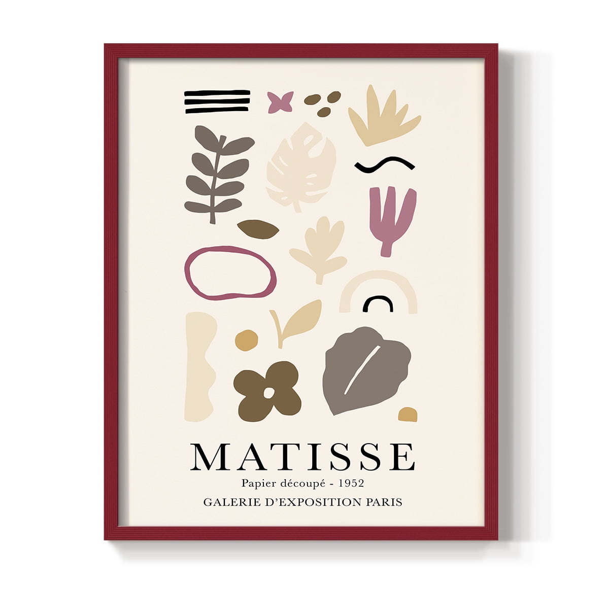 Matisse CCXXXIX in Solid Wood 8 x 10 Framed Print