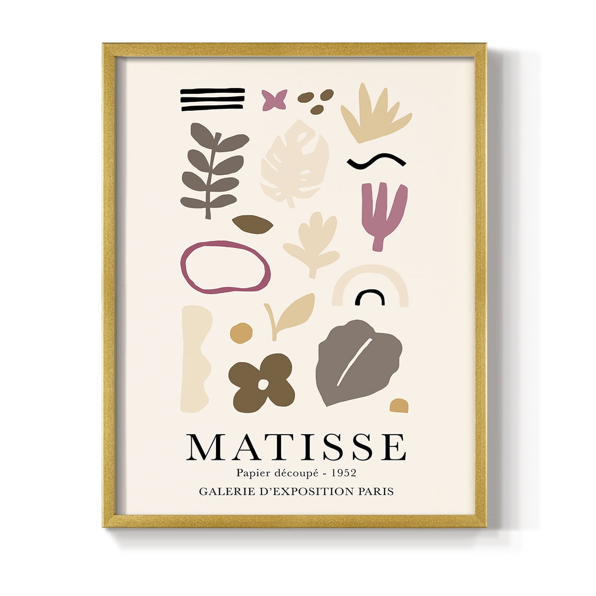 Matisse CCXXXIX in Solid Wood 8 x 10 Framed Print