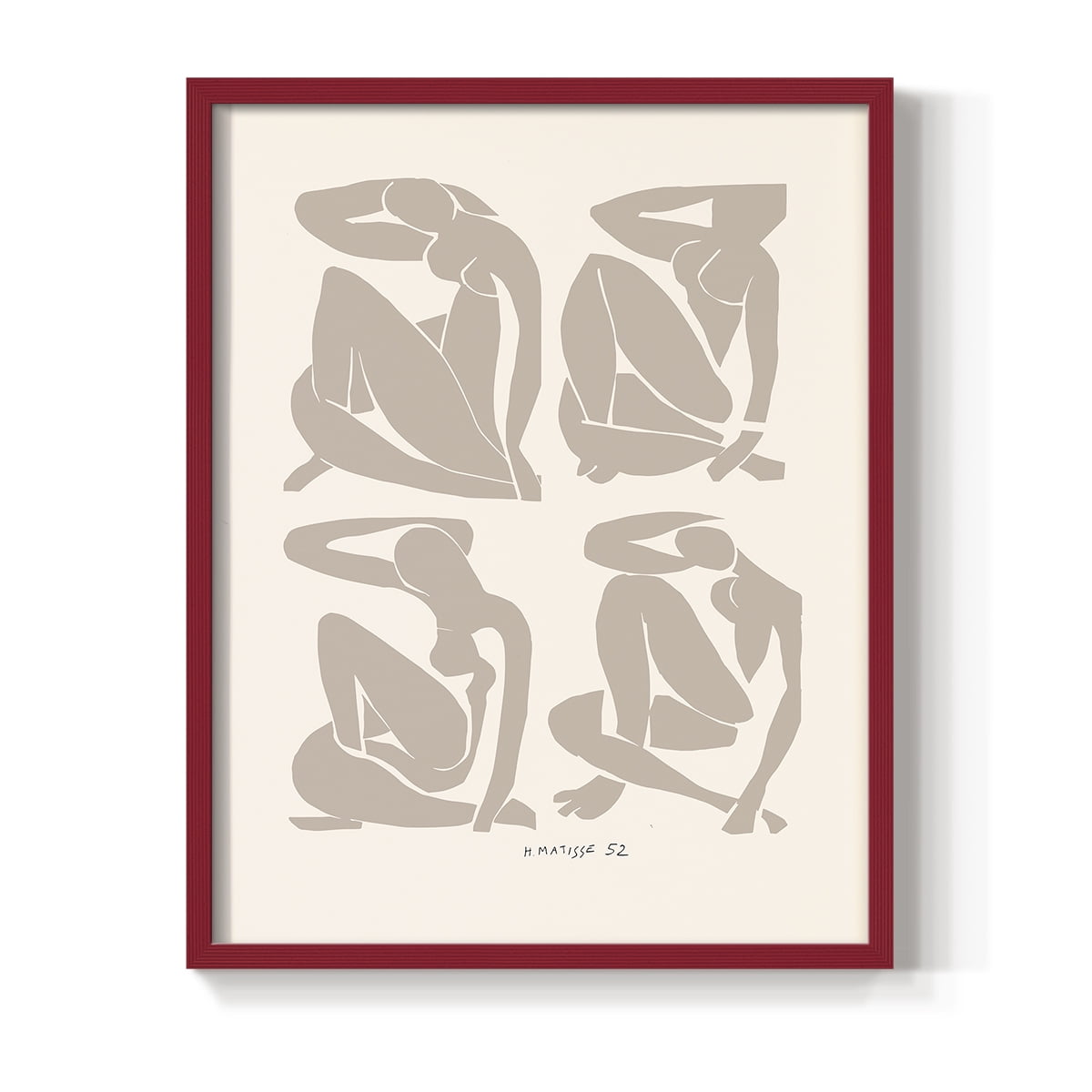 Matisse CCXXXVIII in Solid Wood 11 x 14 Framed Print