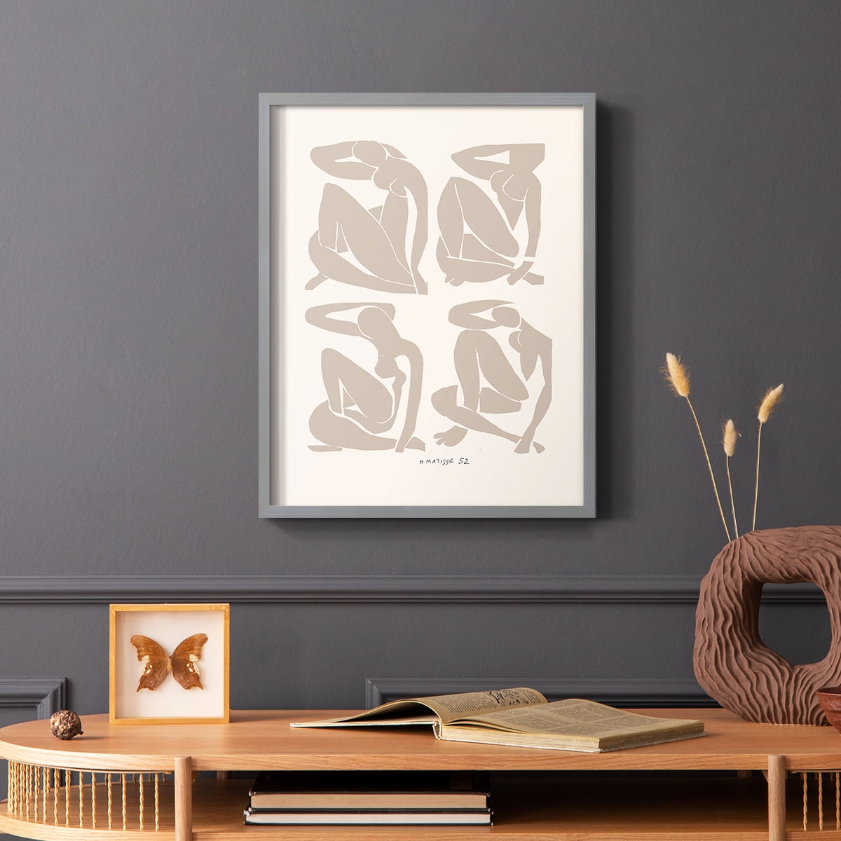 Matisse CCXXXVIII in Solid Wood 22 x 28 Framed Print
