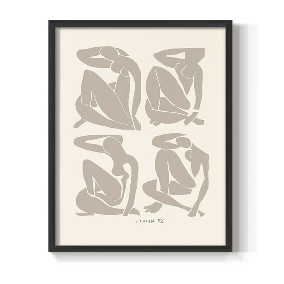 Matisse CCXXXVIII in Solid Wood 8 x 10 Framed Print