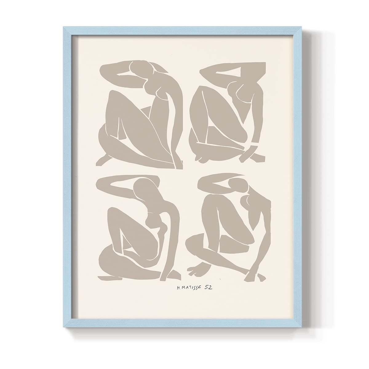Matisse CCXXXVIII in Solid Wood 8 x 10 Framed Print