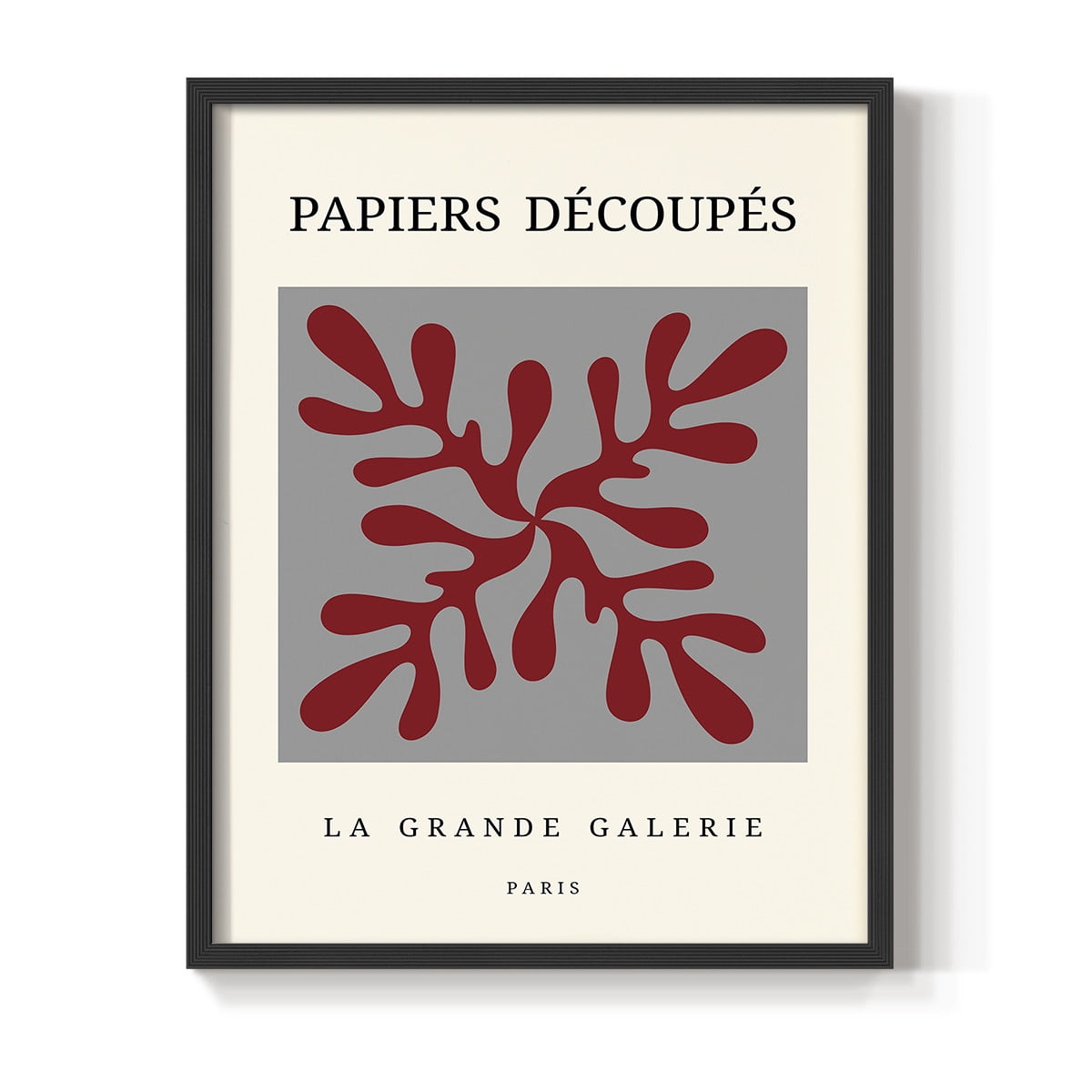 Matisse CD in Black Solid Wood 16 x 20 Framed Print