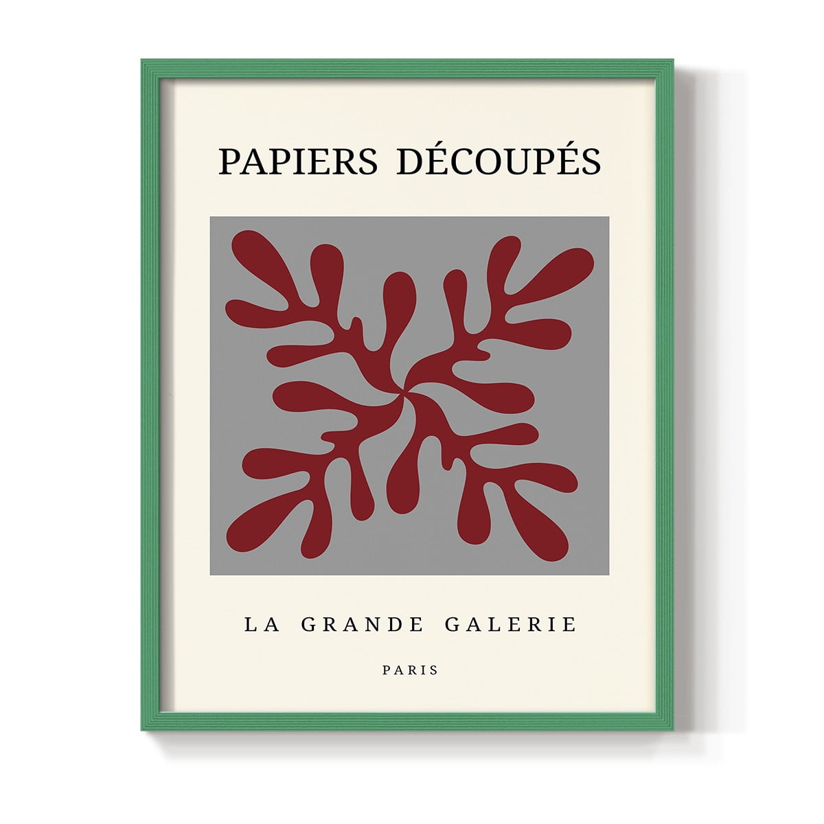 Matisse CD in Green Solid Wood 16 x 20 Framed Print