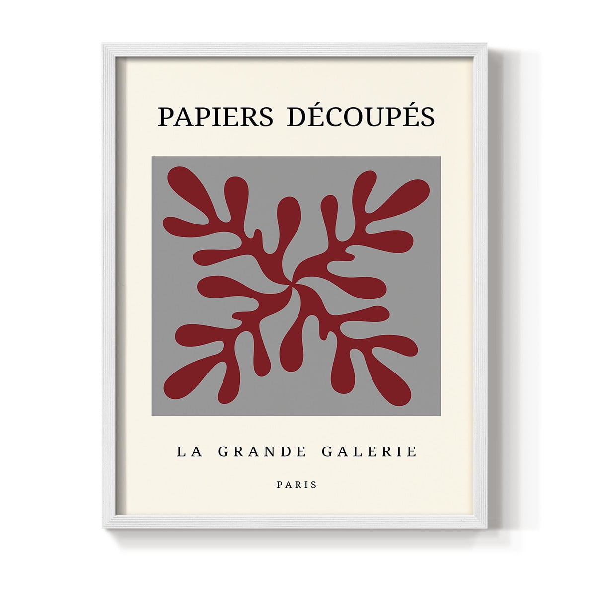 Matisse CD in White Solid Wood 11 x 14 Framed Print