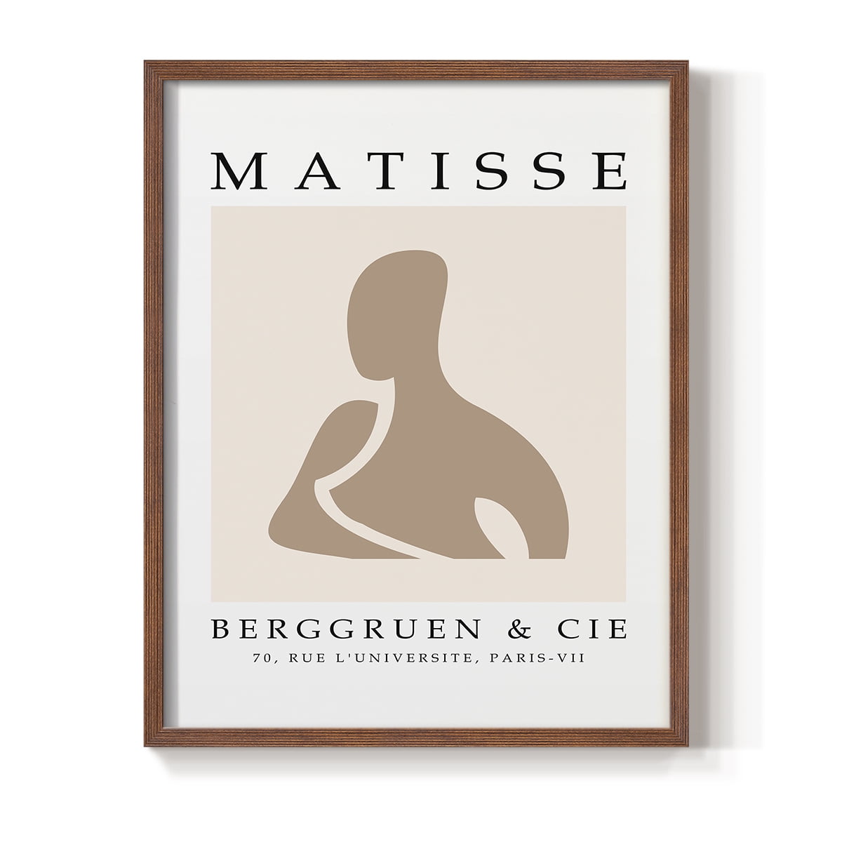 Matisse CI Framed Print - Solid Wood