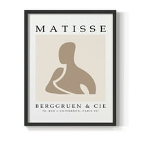 Matisse CI Framed Print - Solid Wood