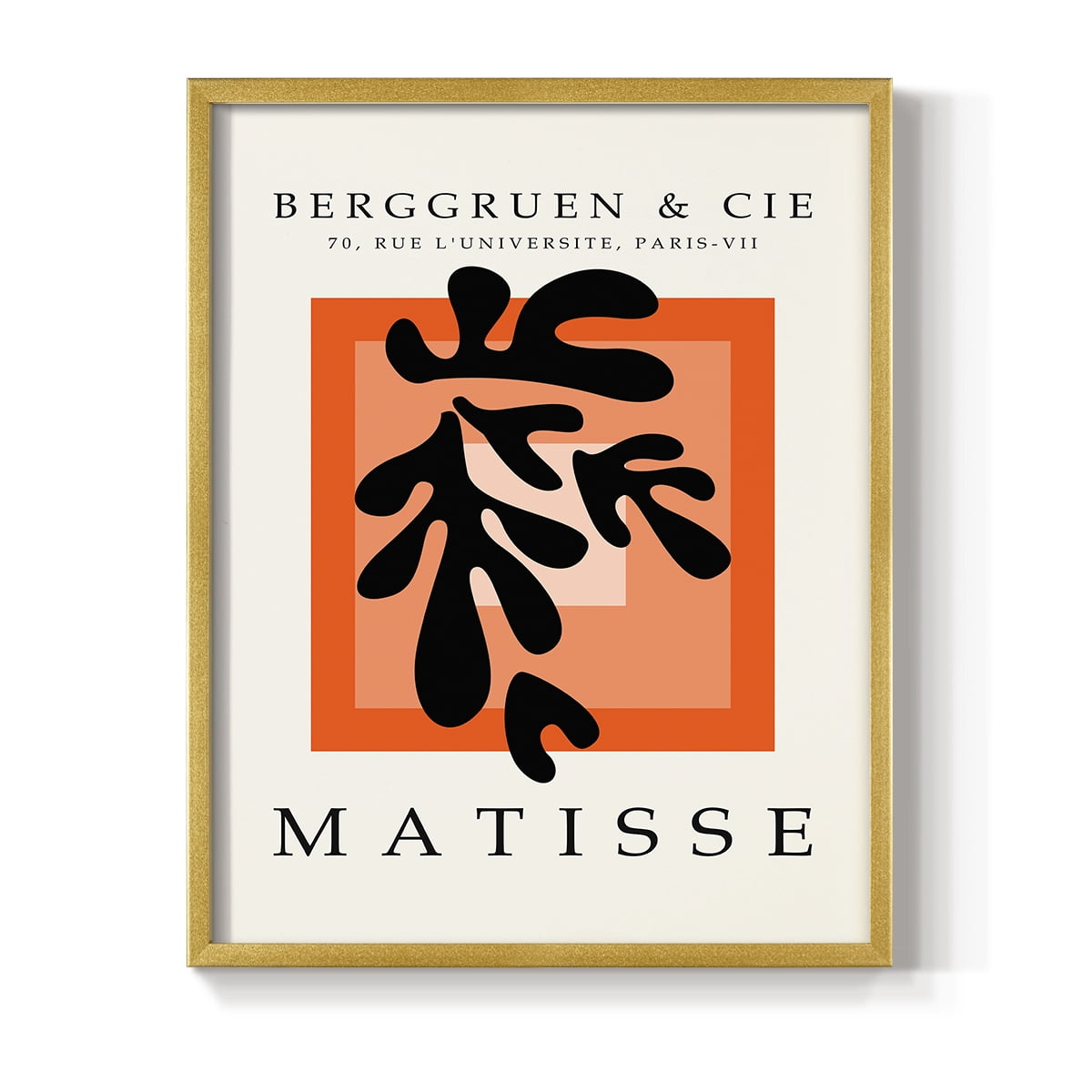 Matisse CII Framed Print - Solid Wood