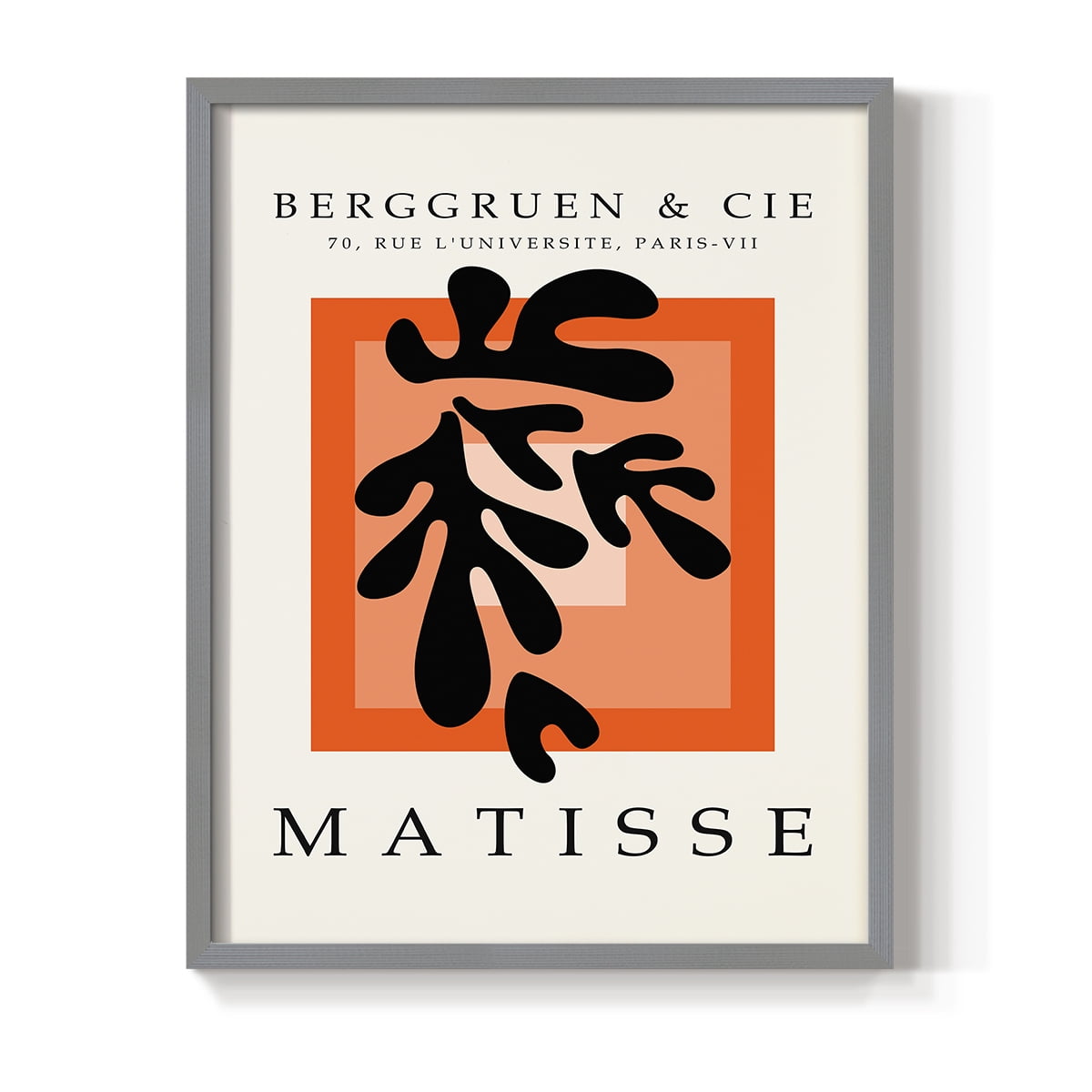 Matisse CII Framed Print - Solid Wood