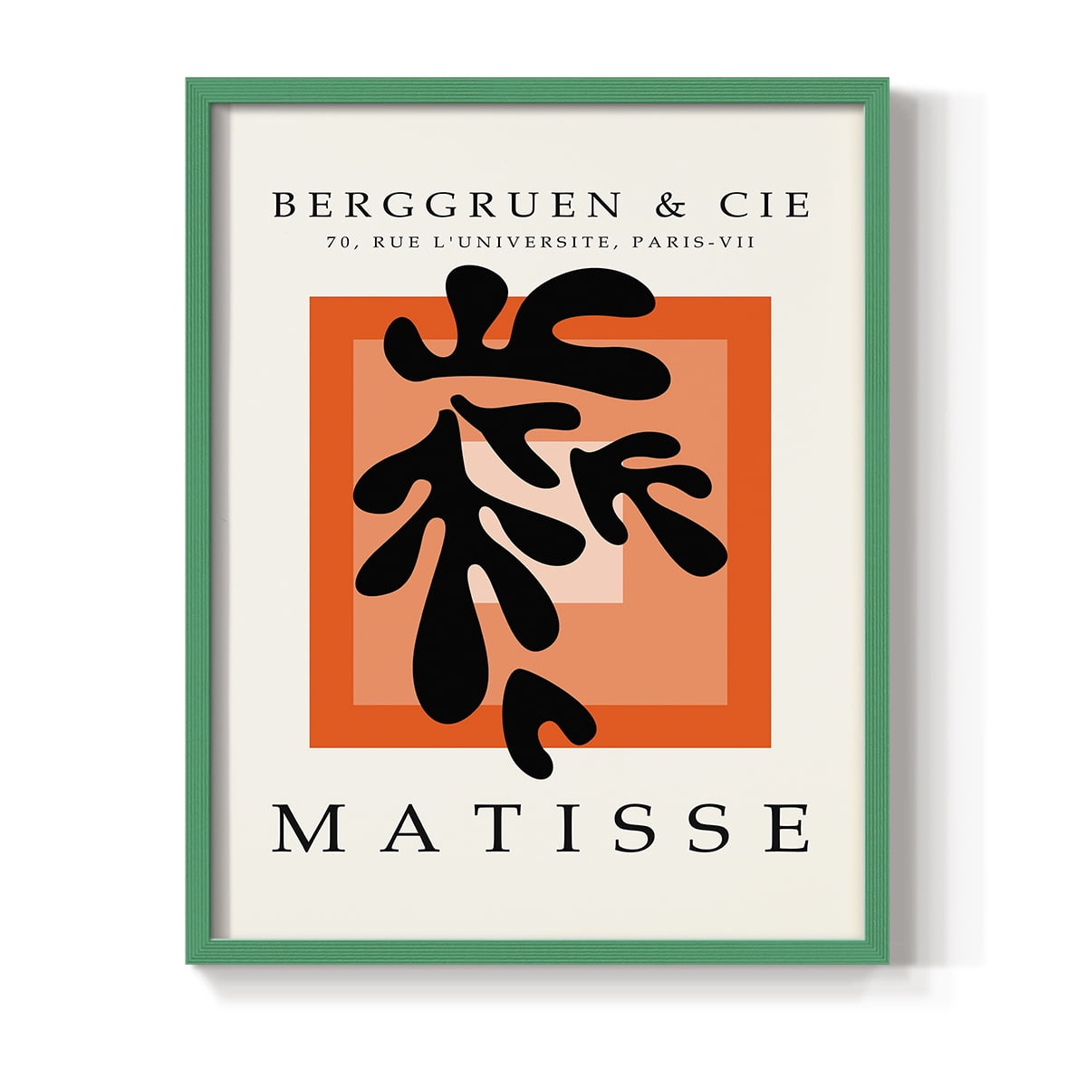 Matisse CII Framed Print - Solid Wood
