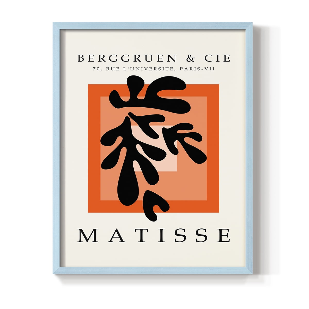 Matisse CII Framed Print - Solid Wood