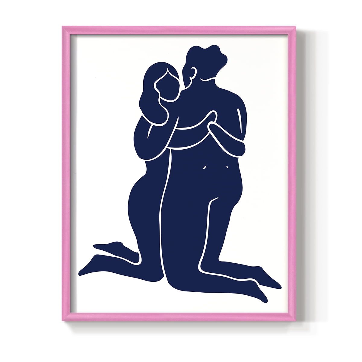 Matisse CIV Framed Print in Pink Solid Wood 11 x 14 Framed Print
