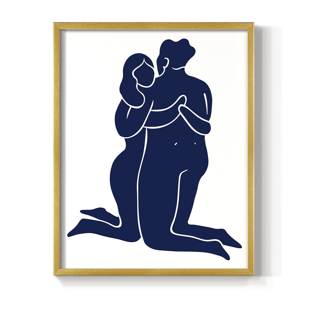 Matisse CIV Framed Print in Gold Solid Wood 11 x 14 Framed Print