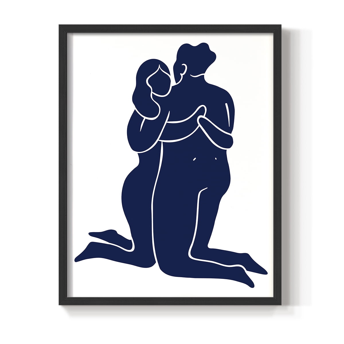 Matisse CIV Framed Print in Black Solid Wood 16 x 20 Framed Print
