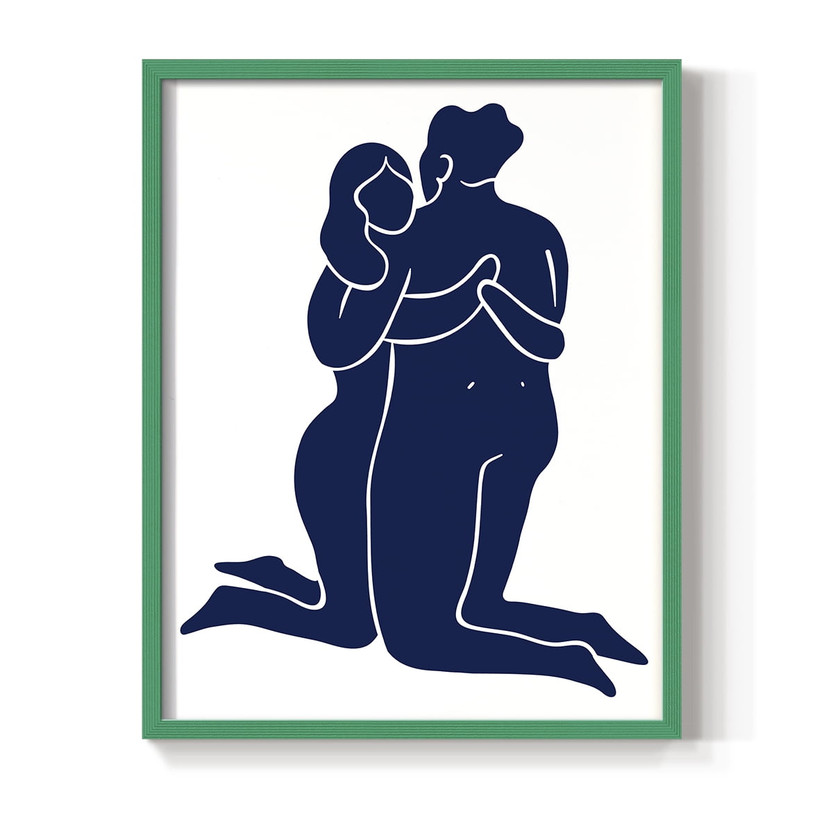 Matisse CIV Framed Print in Green Solid Wood 8 x 10 Framed Print