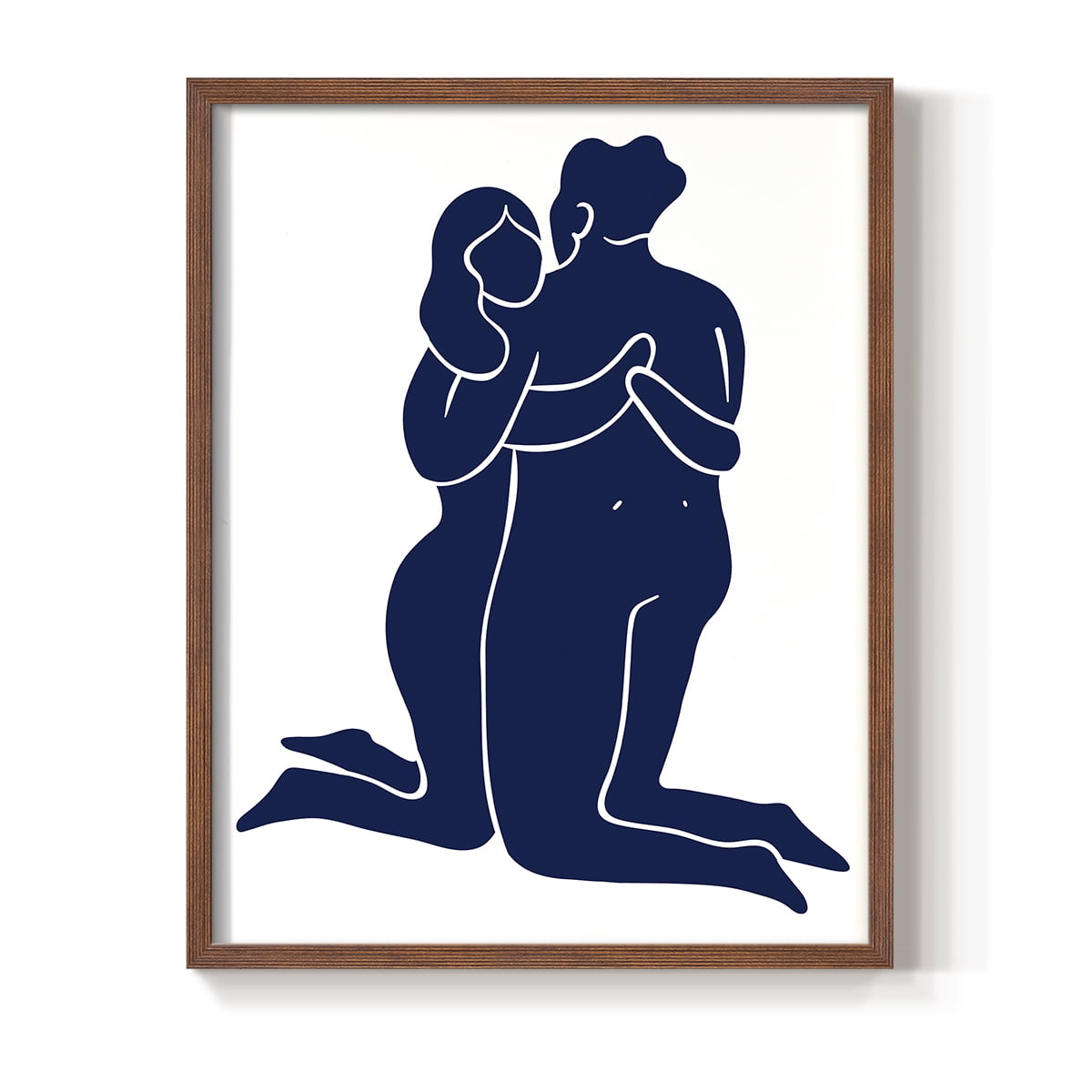 Matisse CIV Framed Print in Brown Solid Wood 8 x 10 Framed Print