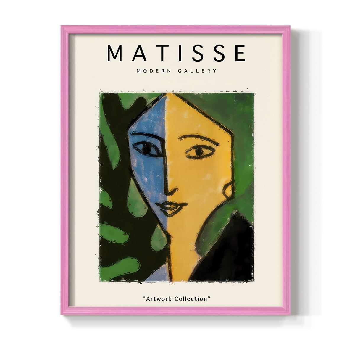 Matisse CLXXV Framed Print in Pink Solid Wood 11 x 14 Framed Print