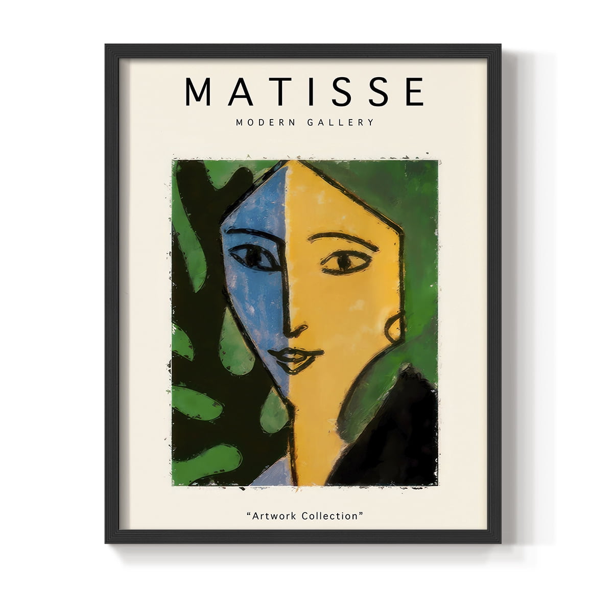 Matisse CLXXV Framed Print in Black Solid Wood 11 x 14 Framed Print