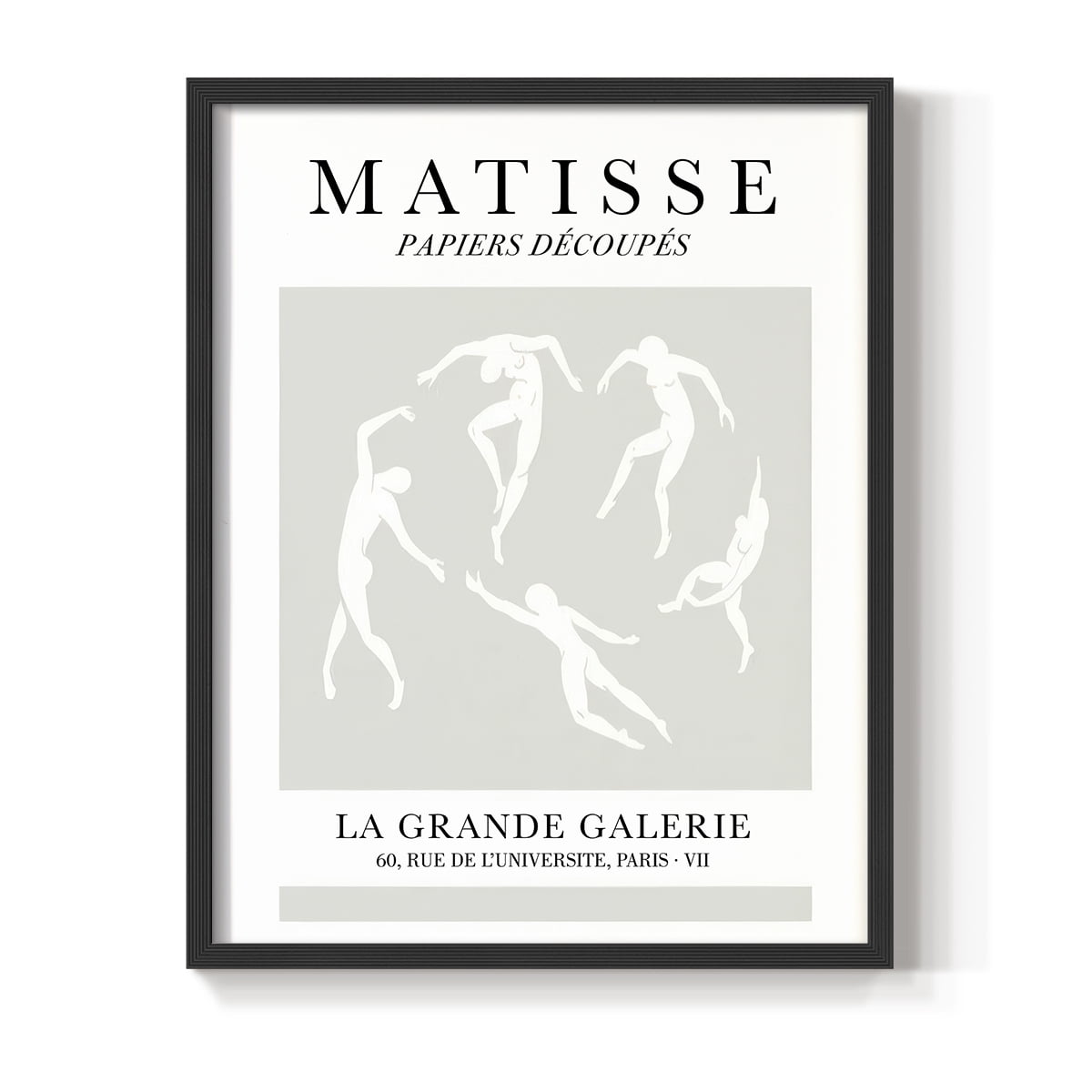 Matisse CLXXXIX Framed Print in Black Solid Wood 16 x 20 Framed Print