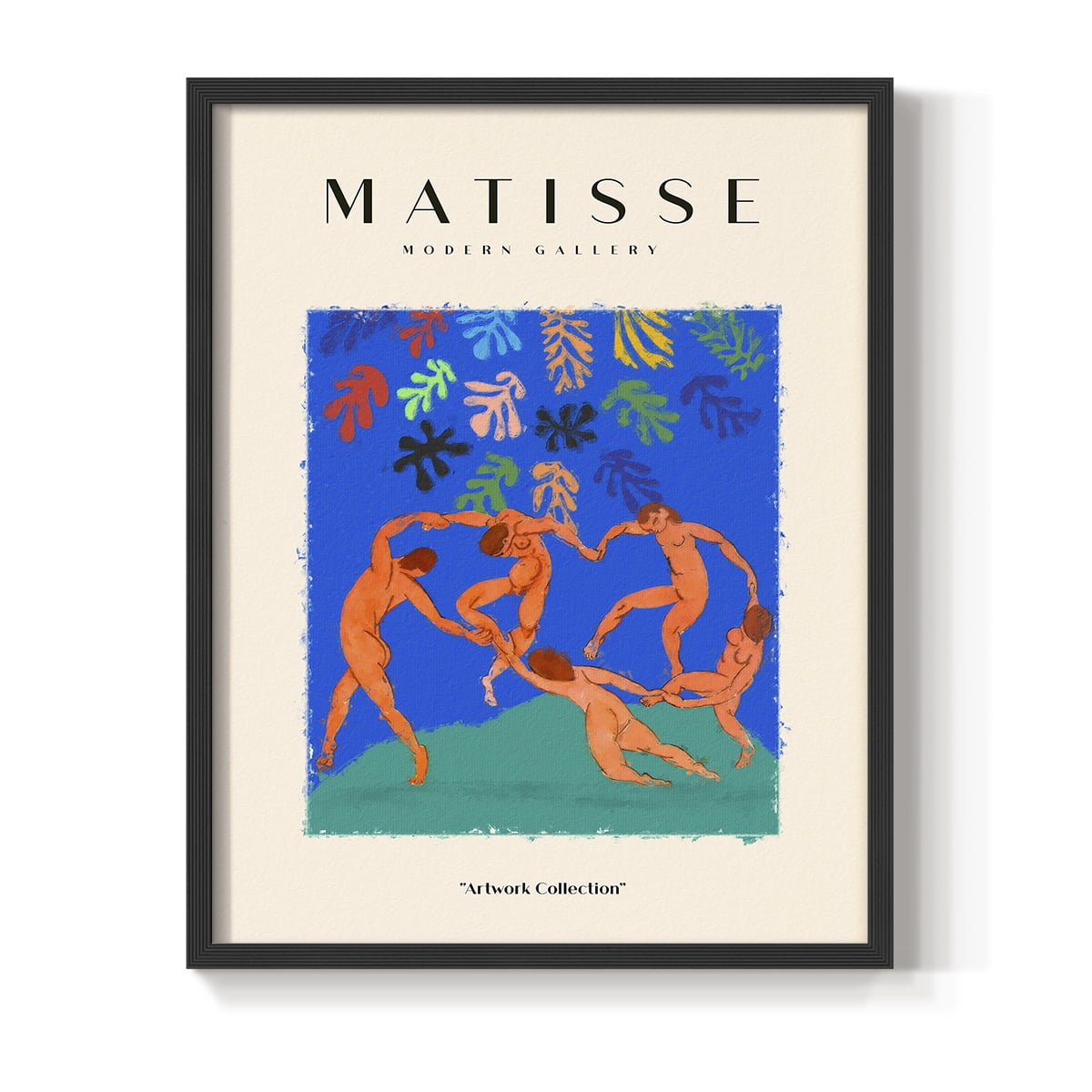Matisse CX Framed Print in Black Solid Wood 8 x 10 Framed Print