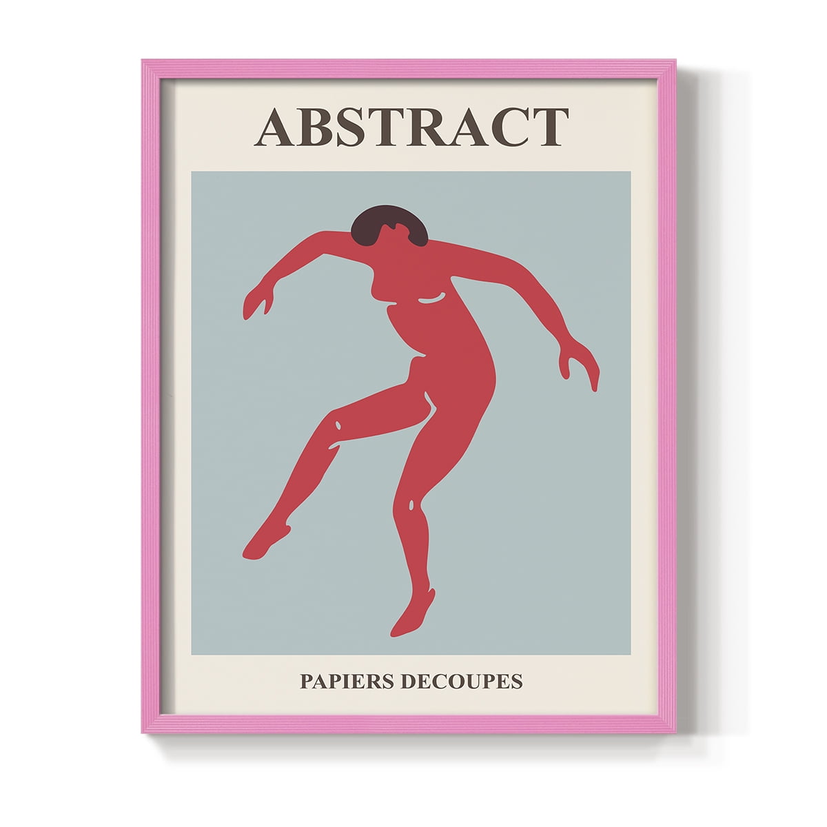 Matisse CXXV Framed Print in Pink Solid Wood 8 x 10 Framed Print