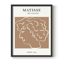 Matisse CXXVIII Framed Print in Black Solid Wood 8 x 10 Framed Print