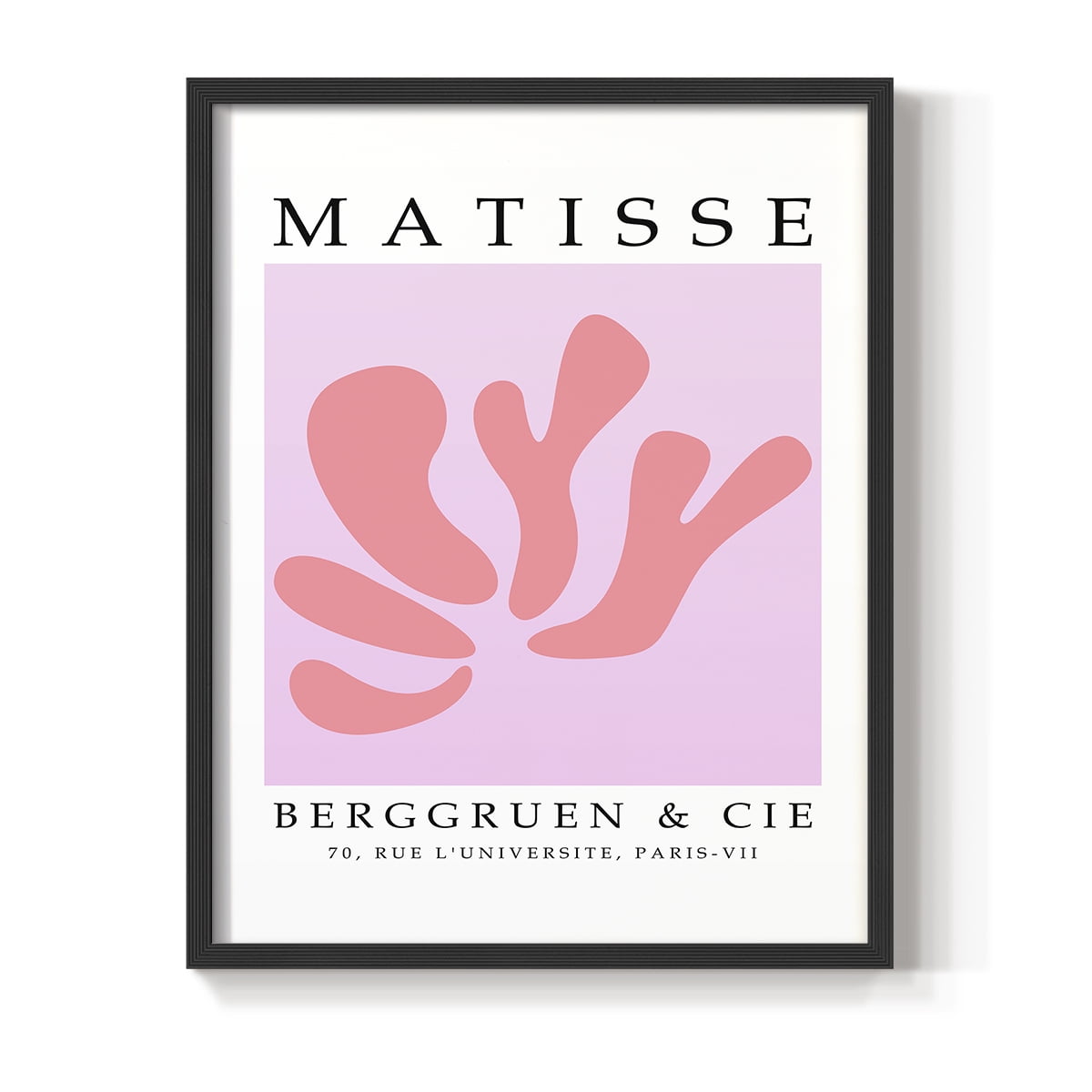 Matisse CXXXIV Framed Print in Black Solid Wood 16 x 20 Framed Print