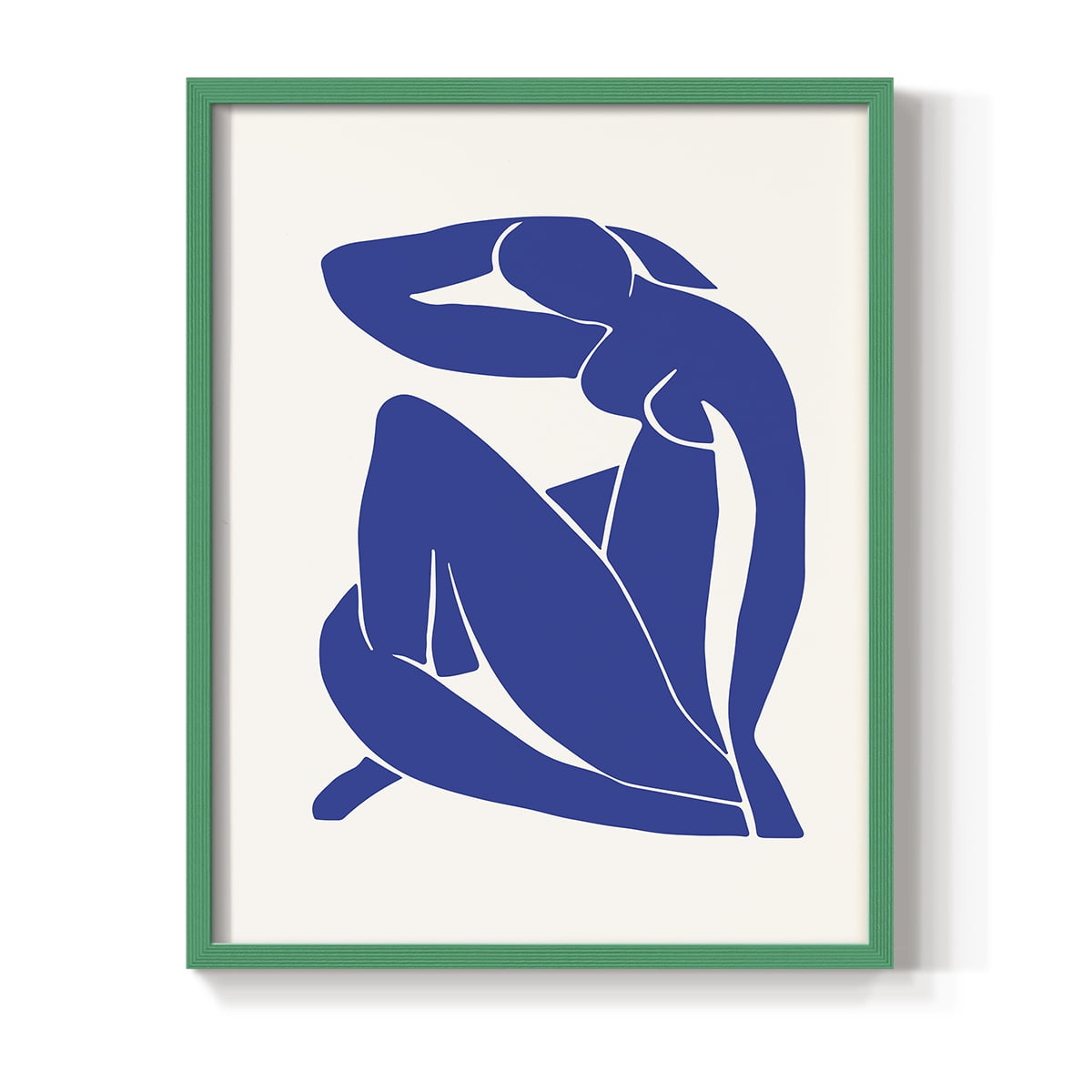 Matisse CXXXVII Framed Print in Green Solid Wood 11 x 14 Framed Print