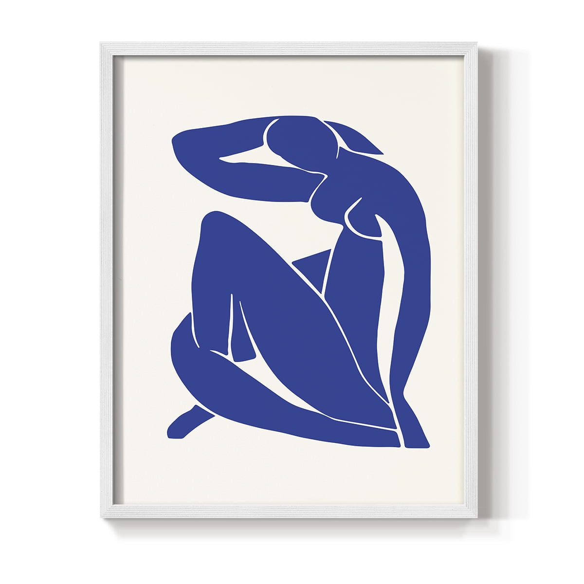 Matisse CXXXVII Framed Print in White Solid Wood 11 x 14 Framed Print