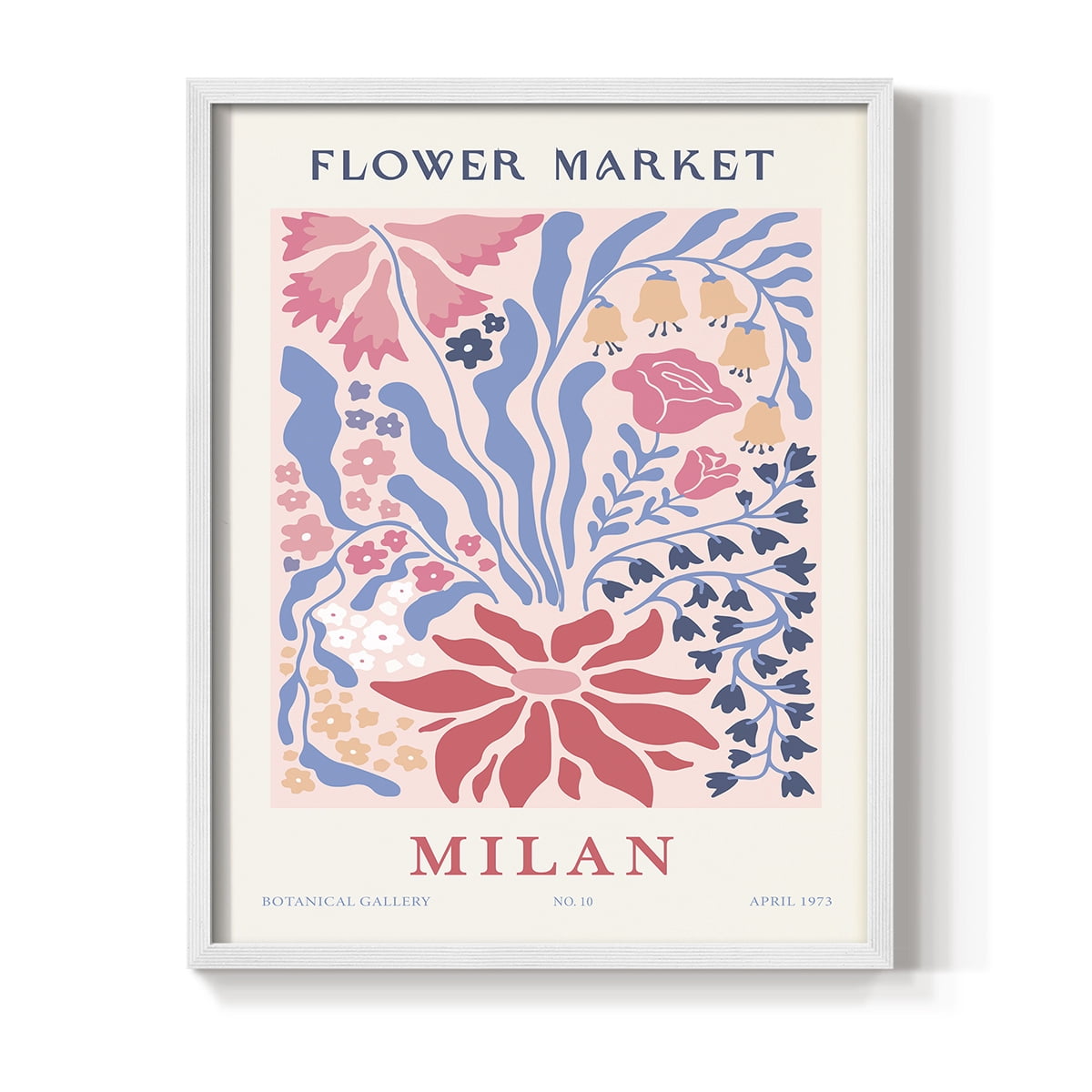 Matisse I Framed Print - Solid Wood in Single Picture Frame Solid Wood 2 Framed Print