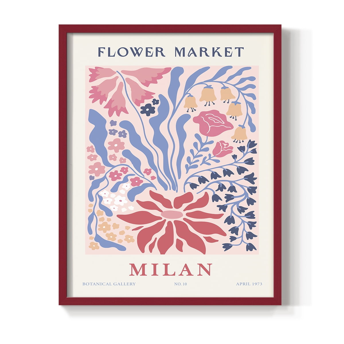 Matisse I Framed Print - Solid Wood in Single Picture Frame Solid Wood 2 Framed Print