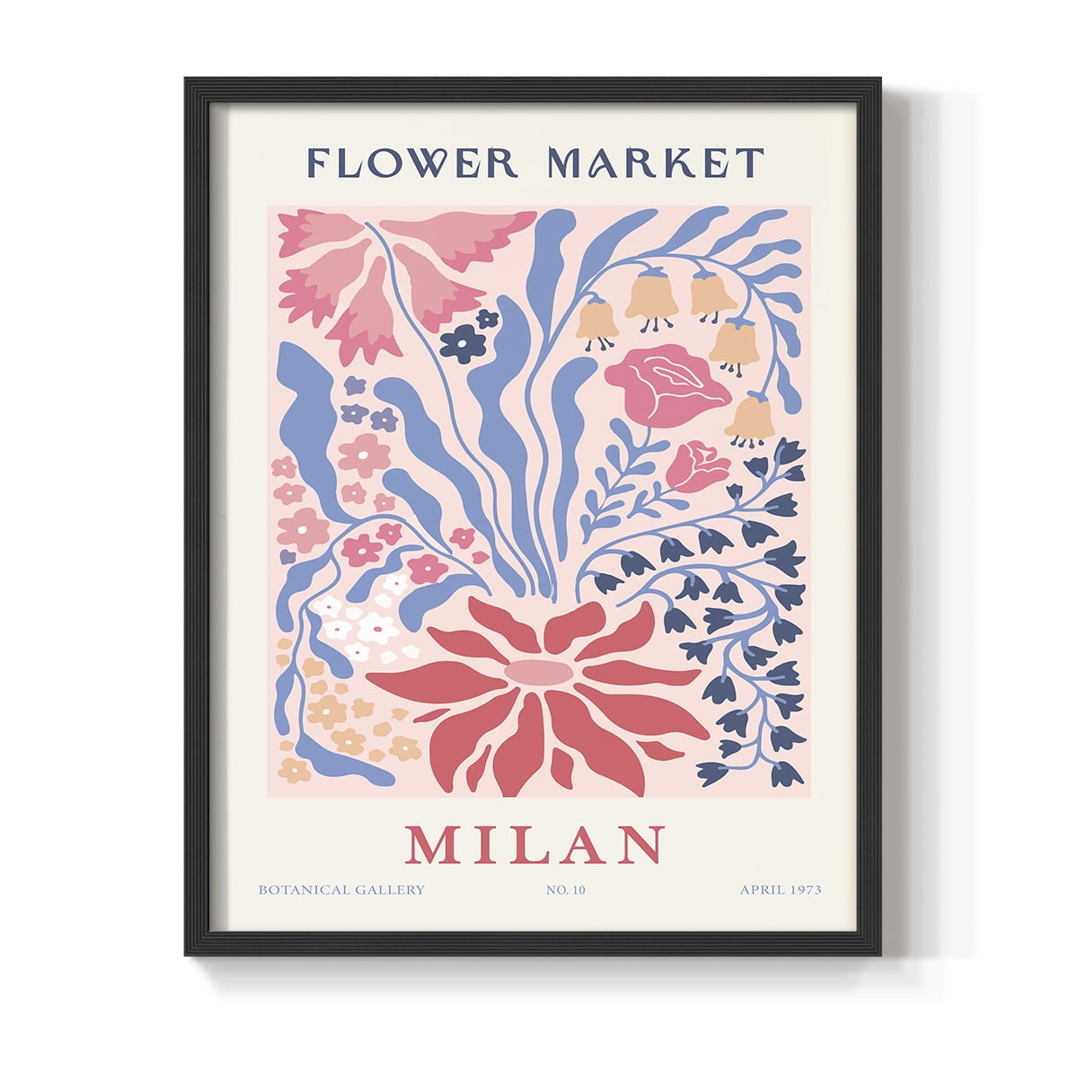 Matisse I Framed Print - Solid Wood in Single Picture Frame Solid Wood 2 Framed Print