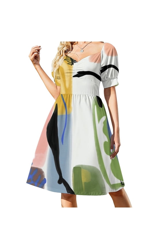 Matisse Inspired Paper Cut Dress dresses for woman 2024 women dresses