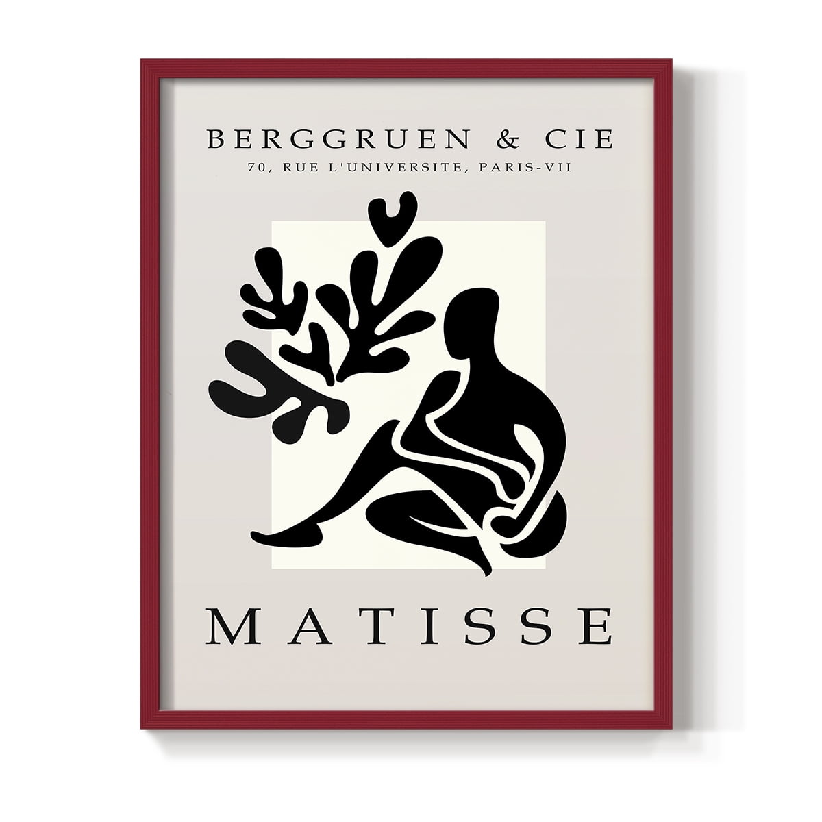 Matisse LIII Framed Print - Solid Wood