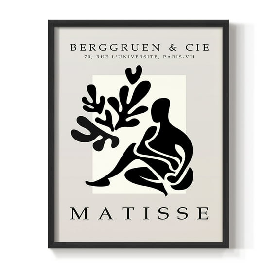 Matisse LIII Framed Print - Solid Wood
