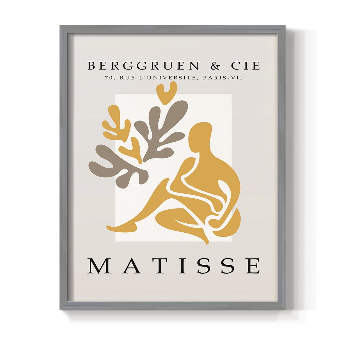 Matisse LIV Framed Print - Solid Wood