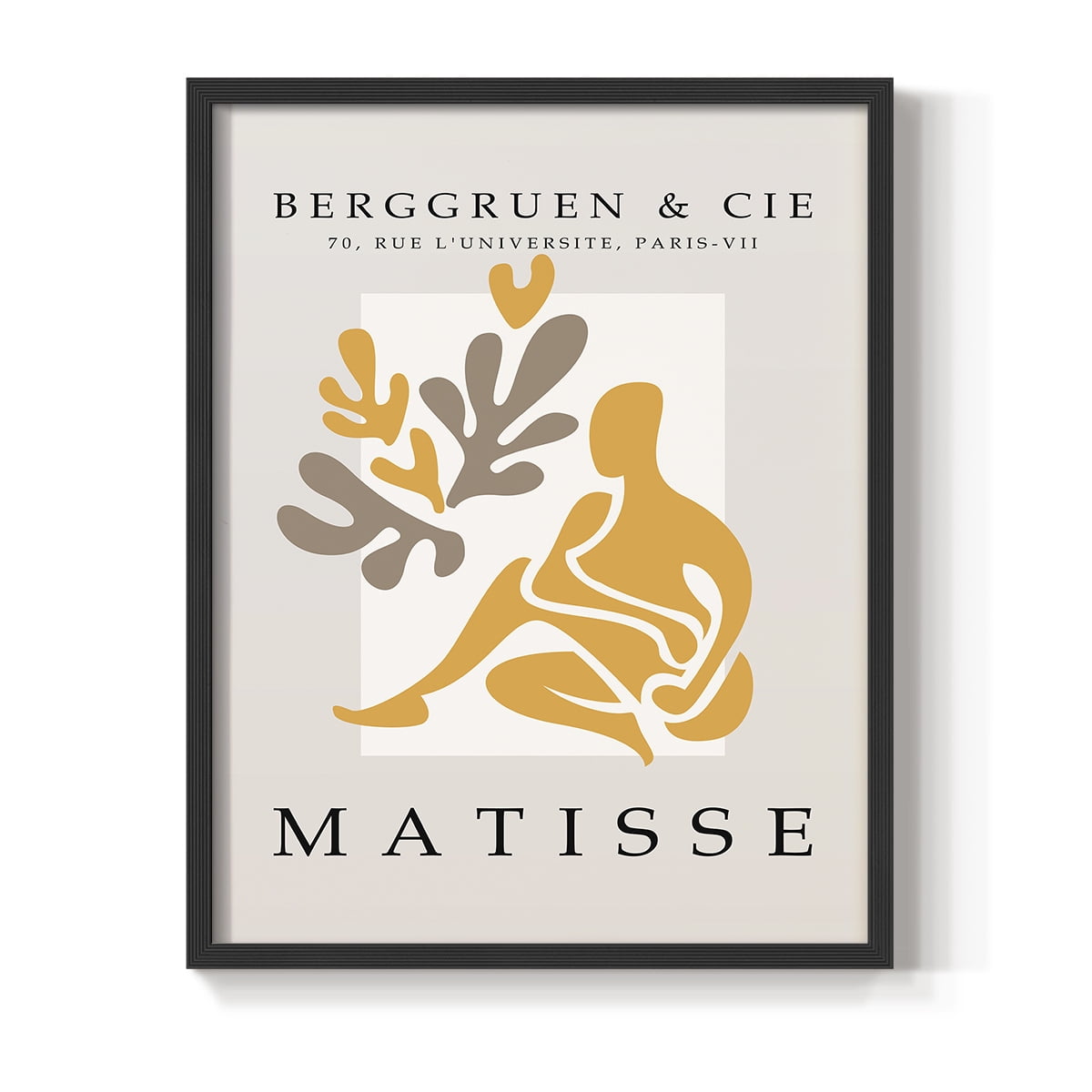 Matisse LIV Framed Print - Solid Wood