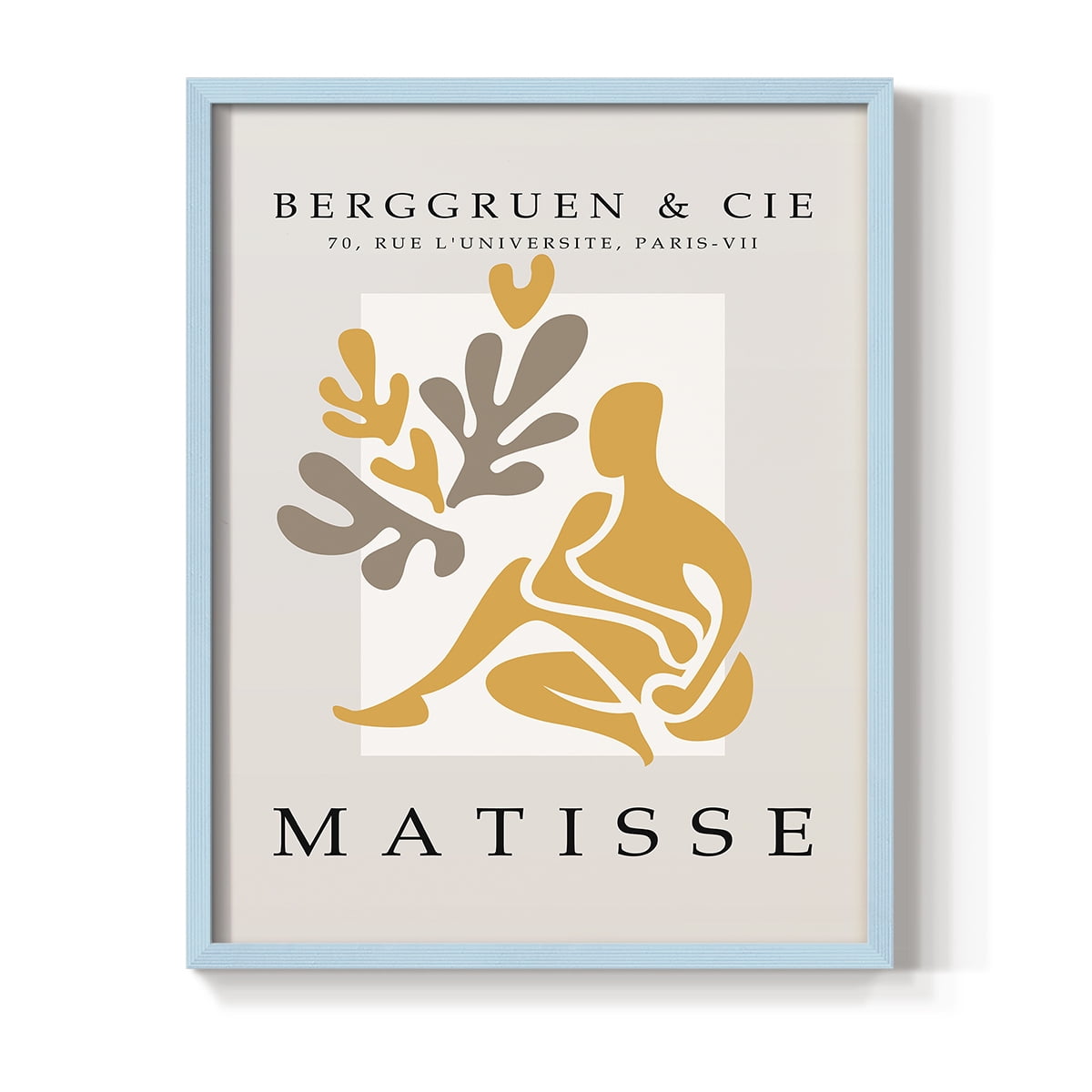 Matisse LIV Framed Print - Solid Wood