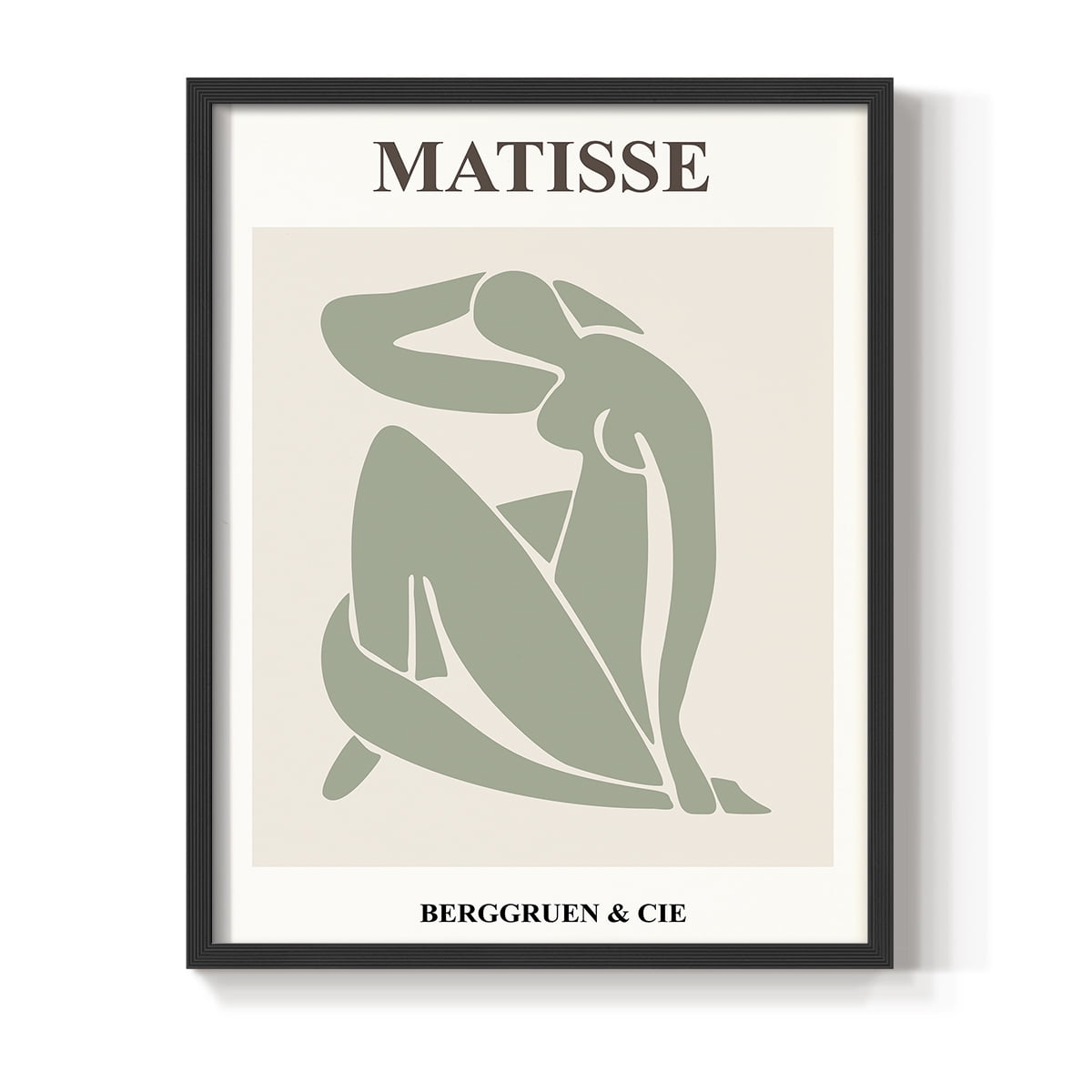 Matisse LIX Framed Print - Solid Wood